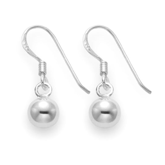 925 Sterling Silver Ball Earrings