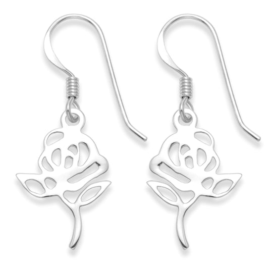 Sterling Silver Flower earrings