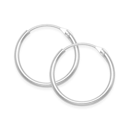 Sterling Silver Hoop Earrings