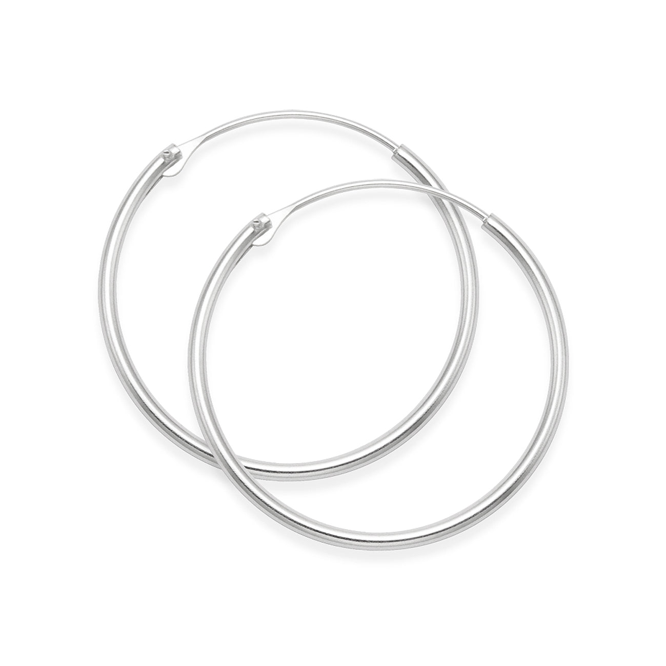 Sterling Silver Hoop Earrings