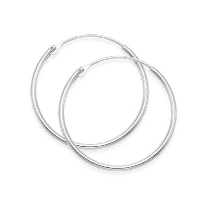 Sterling Silver Hoop Earrings