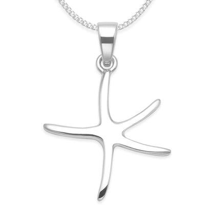 Sterling Silver Starfish Necklace