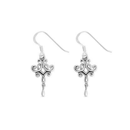 Sterling Silver Dangle Drop Earrings for Women