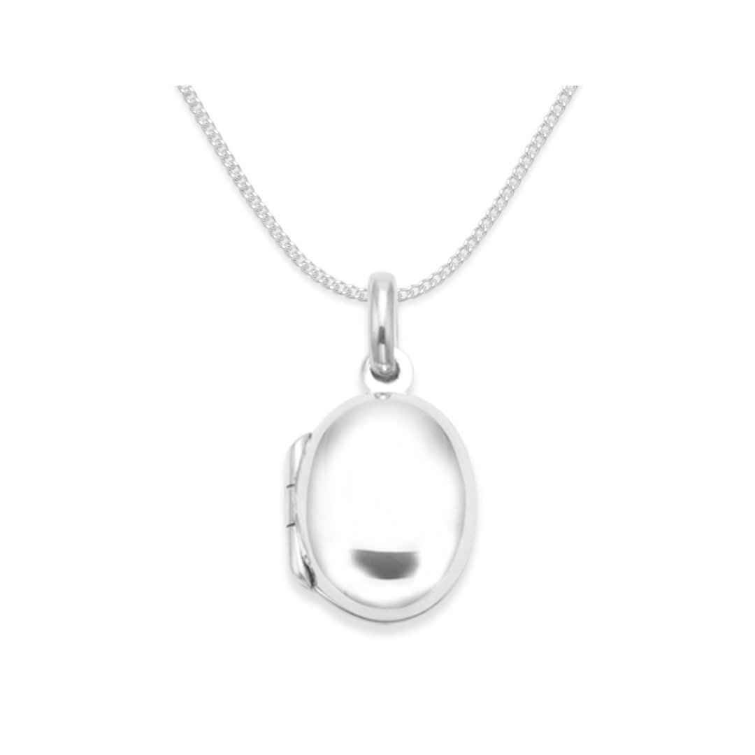 Children's 925 Sterling Silver Locket Necklace | Adorable Keepsake Jewellery