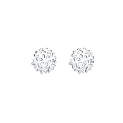 Snowflake Stud Earrings