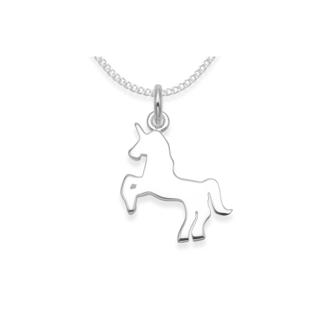 Elevate Your Style with Heather Needham Silver's 925 Solid Sterling Silver Unicorn Necklace Jewellery