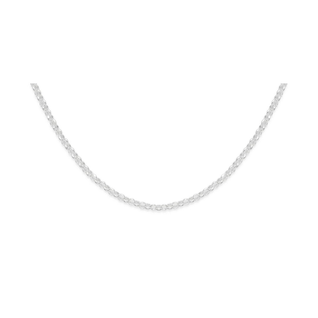 Heather Needham Silver Belcher Rolo Chain Necklace | Elegant Jewellery