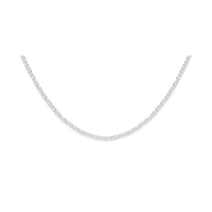 Heather Needham Silver Belcher Rolo Chain Necklace | Elegant Jewellery