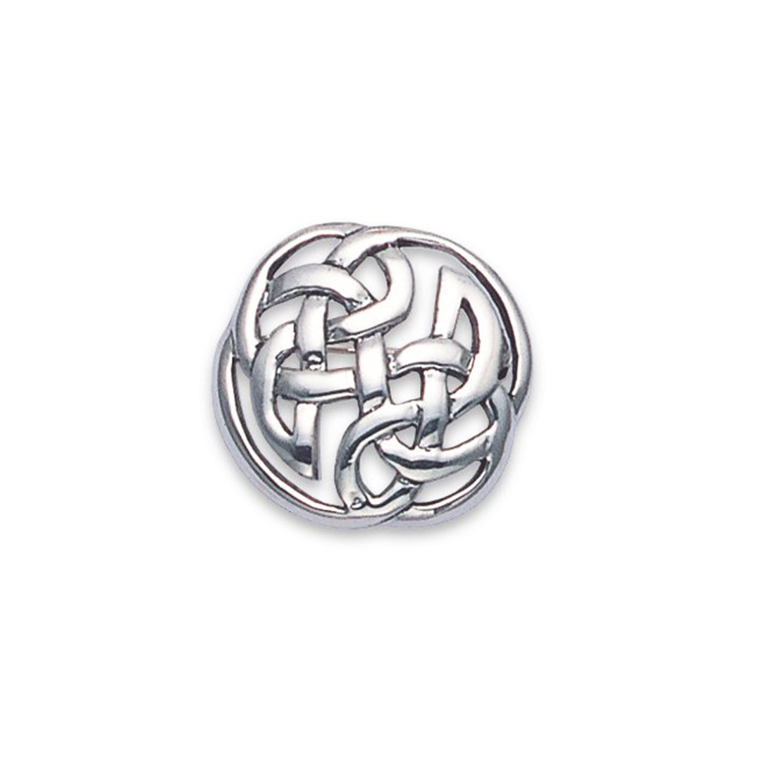 925 Sterling Silver Celtic Brooch