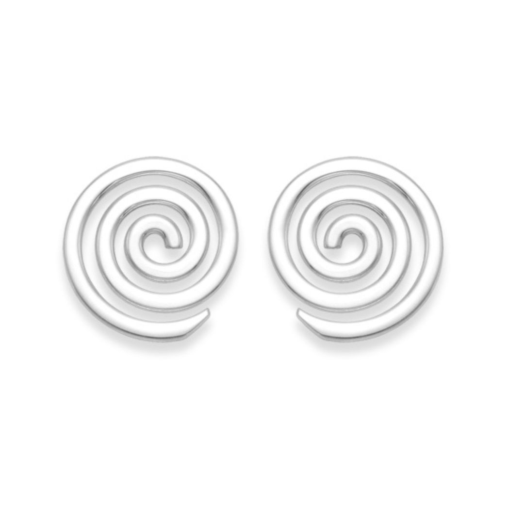 Sterling Silver Safety pin Earrings