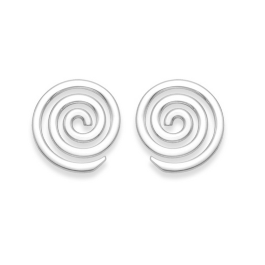 Sterling Silver Safety pin Earrings